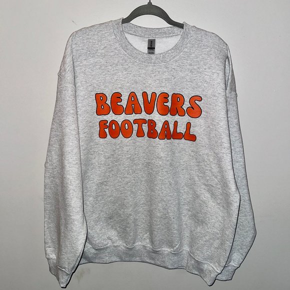 Beavers Football Sweatshirt Oregon State Beavers Sweatshirt - Picture 1 of 1